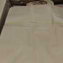 PAICUIKE 100Pcs Brown Paper Bags with Handles, Large 11x6x11 Inch Kraft Grocery Shopping & Retail Merchandise Bag, Gift Bags Bulk for Weddings, Parties, Baking