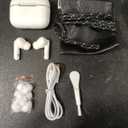 Wireless Earbuds, Bluetooth, White 