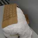 Bedsure GentleSoft King Size Blanket for Bed - Super Soft Cozy Blankets for Women Men Girls, Large Fuzzy Fleece Throw for Bedroom Decor, White,108x90 Inches