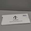 Hanging Jewelry Organizer Wall Mounted, Modern Jewelry Display with 28 Hooks, Decorative Necklace Holder for Wall, Space Saving Necklace Hooks, (2 Packs, White)