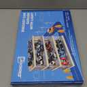 Hot Wheels Storage: Toy Car Parking Garage Diorama with Lights - Freestanding Display Case for 1/64 Scale Diecast Cars with 4 Levels 24 Spots Maximum 40 Cars (Lighting Scene)