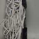 100FT Permanent Outdoor Lights for House, 2025 RGB LED Waterproof Christmas Lights Outdoor with Smart APP Remote Control, Outside Eaves Lighting House Decor for Holiday, Halloween, Roof, Party, Daily