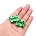 3 x MECCANIXITY 10PCS 5-Pin PCB Mount Screw Terminal Block Connectors 5.08mm/0.2inch Pitch Circuit Board Connectors for Home Appliances, Industrial Project