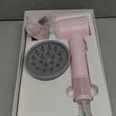 Hair Dryer, High-Speed Ionic Low Noise Blow Dryer with Brushless Motor for Fast Drying, Thermo-Control Quiet Compact Pink Hair Blow Dryers with Magnetic Diffuser for Curly Hair for Home Travel Salon