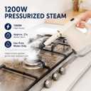 Handheld Steam Cleaner, Fast Heat Steam Cleaner, Adjustable Steam, 450mL Large Water Tank, Pressurized Portable Steamer for Cleaning Home, Kitchen, Car, Bathroom, Tile, Furniture, Multi-Surface