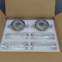 Wall Sconces Set of Two Gold Morden Wall Lamp for Bathroom Living Room Vanity Lights Fixture (Without Bulbs) (2 Pcs)