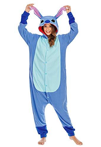 BGOKTA Halloween Animal Onesie Pajamas for Adults Costume Cosplay Homewear One Piece, S