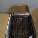 6 Tiers Metal Shoe RackLarge Capacity Shoe Rack Holds 24 Pairs of Shoes, Durable and Stable, Adjustable Metal Shelf Stackable Shoe Shelf for Entryway, Hallway, Living Room, Closet (27.8" x 10.8" x 39.2", Rustic Brown)