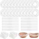 Suwimut 500 Pack Disposable Banneton Liner Bread Proofing Basket Covers, Non-Stick Bread Bowl Liners for Sourdough, Rising Dough, Elastic Baking Cloth Prevents Dough from Sticking to Basket