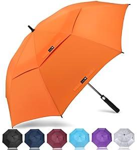 ZOMAKE Golf Umbrella, Large Windproof Heavy Duty Umbrellas 62INCH