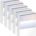 DocuGard Blue/Red Premier Prismatic Top High Security Check Paper - Laser/Inkjet Printer Compatible - 13 Security Features - 2500 Blank Business Checks (04532C)