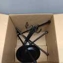 Therwen 6 Pcs Bag Display Stands Purse Display Stand Adjustable Height Handbag Holder for Home Boutique Store Counter Retail(Black)