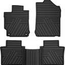 All Weather Rubber Floor Mats Custom Fit for Toyota Camry 2012-2017