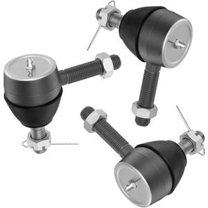 Ball Joint Kit,Set of (3) Tie Rod End with grease fitting Fits for Club Car DS Golf Carts (1976-2008)