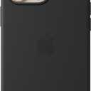 Apple iPhone 16 Pro Max Silicone Case with MagSafe and Camera Control: Lightweight Phone Case, Wireless Charging Compatible, Smooth Matte Finish, Black