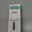 Electric Travel Kettle,12V/24V Car Coffee Warmer Kettle, Portable Hot Water Boiler, Small Hot Water Heater with Built-in Magnetic Induction Stirring (Black)