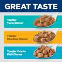 Hill's Science Diet Adult 1-6 Wet Cat Food Variety Pack, Chicken, Tuna, & Ocean Fish, 5.5 oz. Cans, 12-Pack (EXP 02/29/28)