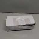 4Pcs 8 Inch Ceramic Rectangular Salad Plates, Dinner Plates, Pasta Dessert Plates for Appetizer, Fruit, Sushi, Microwave/oven/Dishwasher Safe (Red)