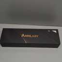 Hair Straightener, 1.75 Inch Flat Iron with Infrared and Ionic Technology, Titanium Plate with Ceramic Coating Dual Voltage Straightener with Heat-Resistant Silicone for All Hair Types (Pink)