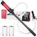 Portable Power Battery Fuel Transfer Pump,2.6 GPM Flow Oil Extractor,Gas Siphon Pump for Gasoline, With Automatic Stop Function, Effortless Liquid Transfer Pump for the Delivery of Diesel, Kerosene