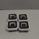 New Upgrade Furniture Sliders, Furniture Movers with Wheels, Furniture Dolly with 360 Rotatable Wheels, Appliance Roller for Moving Heavy Sofa Load Capacity Up to 750lb (1in wheels without pry bar)