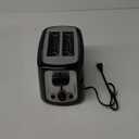 Toastmaster 2-Slice Cool Touch Toaster, black with stainless accent