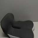 Seat Cushion, Office Chair Cushions for Tailbone Relief, Seat Cushions for Office Chair with L-Shaped Ergonomic Design & Adjustable Strap, Memory Foam Chair Cushion for Long Sitting Worker(Black Gray)