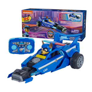 Paw Patrol: The Mighty Movie, Remote Control Car with Molded Mighty Pups Chase, Kids Toys for Boys & Girls 3+