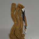 0.6cm #27 12inch 30 Stands Loc Extensions Human Hair 100% Handmade Permanent Dreadlock Extensions for Man/Women Can Be Dyed and Curled(0.6cm 8inch-30 stands color #27)