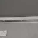 LazBlinds Cordless White 1" Room Darkening Vinyl Mini Blinds, 34.5" W X 48" H Horizontal Window Blinds for Home, Cordless Shades for Indoor Windows