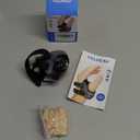 Velpeau CMC Thumb Brace for Osteoarthritis - with Shape-memory Restriction Splint, CMC Joint Stabilizer, Basal Thumb Arthritis Pain Relief and Support for Women and Men (Black, Right Hand, Large)