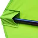 Sunnyglade 9' Patio Umbrella Outdoor Table Umbrella with 8 Sturdy Ribs (Grass Green)