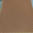 Pieviev Cat Litter Mat Double Layer Waterproof Urine Proof Trapping Mat 1 Pack (30''X24'', Brown)