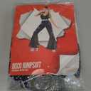 Morph Disco Costume Women - 70s Retro Jumpsuit Costume For Parties & Halloween - 70s Disco Outfits For Women (Small)