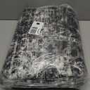 OHWPEAT Area Rugs 5x7, Washable Black Rugs for Living Room, Bedroom, Vintage Boho Indoor Soft Carpet for Dining Room, Low Pile Rugs for Office, Farmhouse