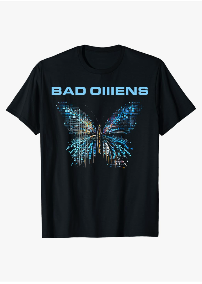 Bad Omens Moth Fun Bad Omens Moth Butterfly T-Shirt L