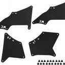 Splash Guard Fender Liner Shields with Clips Compatible with 2003-2020 Toyota 4 Runner 2007-2014 FJ Cruiser 2010-2018 Lexus GX460 2003-2009 Lexus GX470- Replaces 53735-35150, 53886-35020