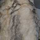 Real Fur Blanket Throw for Couch Tan Fur Throw Blanket Fuzzy Fluffy Super Soft Furry Plush Decorative Comfy Shag Thick Sherpa Shaggy Throws and Blankets for Sofa, Bed, 103.94x92.13inch