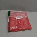 PurpleEssences Pack of 2 Cotton Pillow Covers Decorative Throw Pillowcase Soft Solid Cushion Case for Sofa Car Bedroom - Christmas Holiday Winter - 16x16 Inch - Red