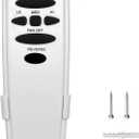 Hampton Bay Ceiling Fan Remote Control - 3-Speed, Light Dimmer, Reverse Button - Replacement for UC7078T, CHQ7078T, L3H2003FANHD, HD5, HD6 Models