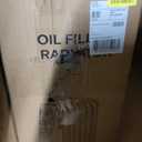 PELONIS Radiator Heater for Large Space, Electric Oil Filled Radiator, Dual Knobs, 1500W, Quiet Space Heater, 3 Modes, Tip-over Protection (White)