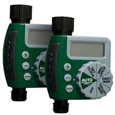 Orbit 62067 1Outlet Programmable Digital Hose Watering Timer, 2Pack
