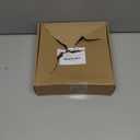 Acrylic Scalloped Tray with Magnetic Mat,  Clear Rectangular, and Includes Anti-Slip Pads(8 * 8 * 2")