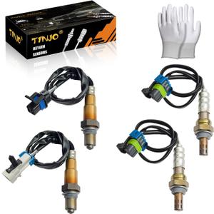 4pc Upstream & Downstream O2 Oxygen Sensor Fit for 2010-2012 Chevy Camaro 3.6L V6, for 2010-2014 Cadillac CTS 3.0L V6, Oxygen O2 Sensor Replaces OE# 234-4441 234-4244 234-4565