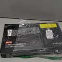 Wireless Keyboard and Mouse Combo, 2.4G Full Size Wave Keys Ergonomic Keyboard with Wrist Rest and 3-Level DPI Adjustable Wireless Ergonomic Mouse for Windows, Mac OS Desktop/Laptop/PC(Black)