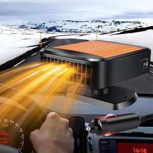 Car Heater,Portable Car Heaters for Vehicle,Car Defroster Heater That Fast Heating with 360 Rotary Car Heaters for Vehicle