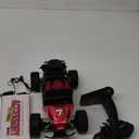 BEZGAR TB141 RC Cars -1:14 Rc Cars for Boys Age 4-7 with Two Rechargeable Batteries, Fast Rc Monster Truck for Kids & Adults, All Terrains Remote Control Car for Boys 8-12 with LED Headlight (Red)