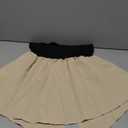 SOLY HUX Women's Plus Size Strapless Tube Tops Color Block Split Going Out Bandeau Tank Shirts Apricot and Black, X-Large Plus