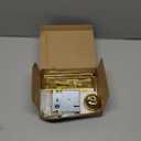 newliplace Mortise Lock Set for Interior Door, Antique Door Knobs Polished Gold Door Knob with Lock and Key, Vintage Mortise Keyed Lock Set