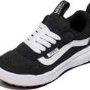 Vans Unisex-Child Range Exp Shoe | Boys' & Girls' Athletic Sneakers for Walking, Hiking & Fashion (10.5 Little Kid, Mesh Black/White)